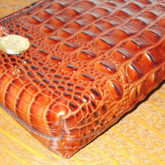 Brahmin Pecan Brown Mini Handbag NEW - Picture 3 of 4